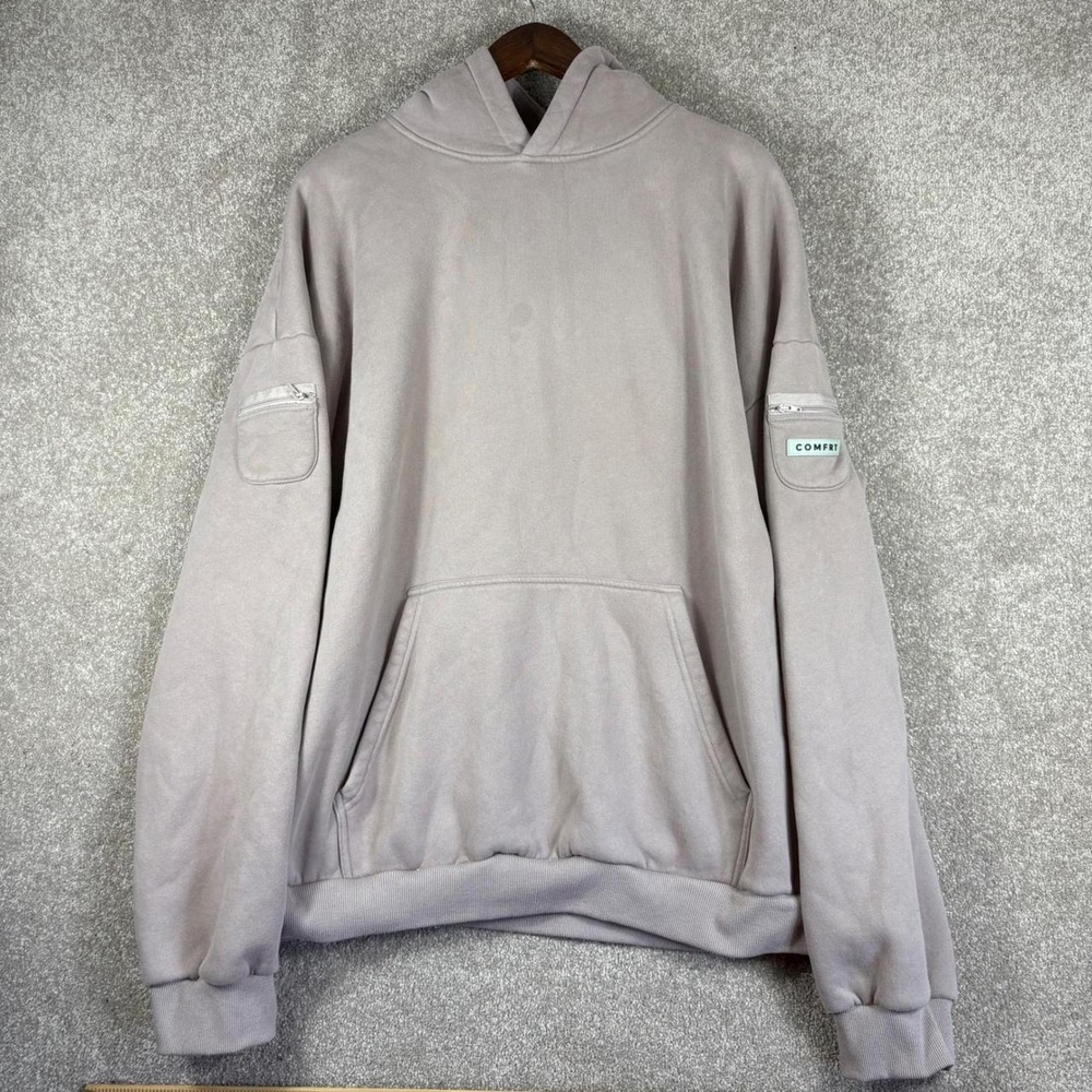 Comfrt 3XL Brown Hoodie Fleece Comfy
